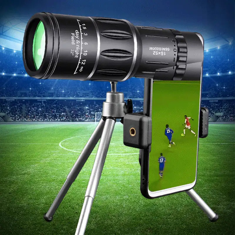 High Magnification Monocular Telescope – 16x52 Long-Range