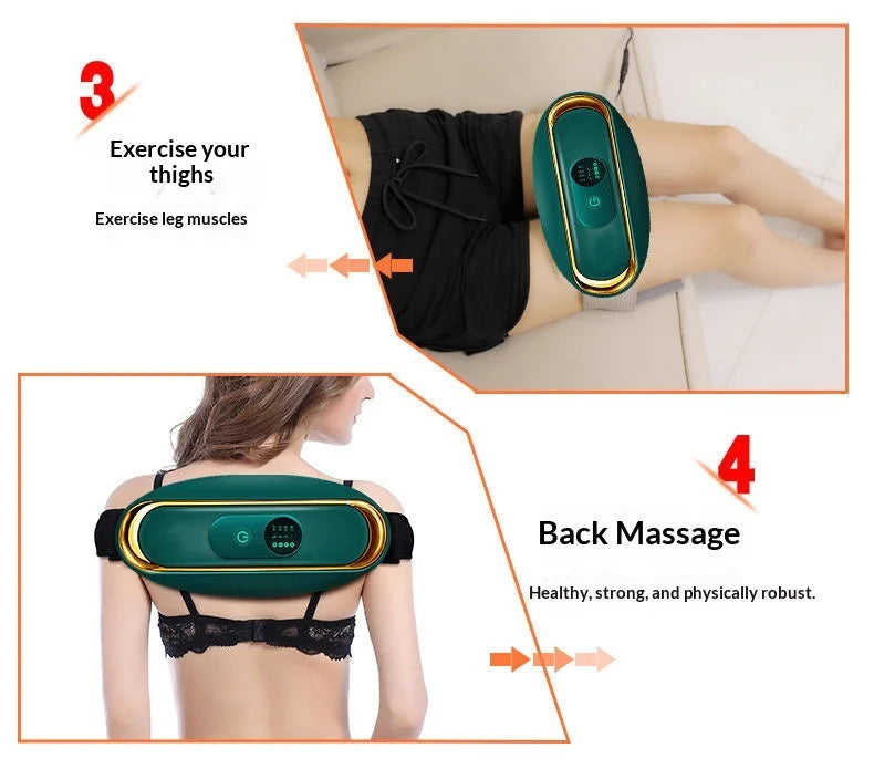 Ceinture de massage électrique amincissante – Brûleur de graisse corporelle anti-cellulite