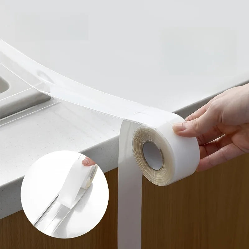 PVC Sealing Tape – Easy Stick Waterproof Strip Kitchen Tool