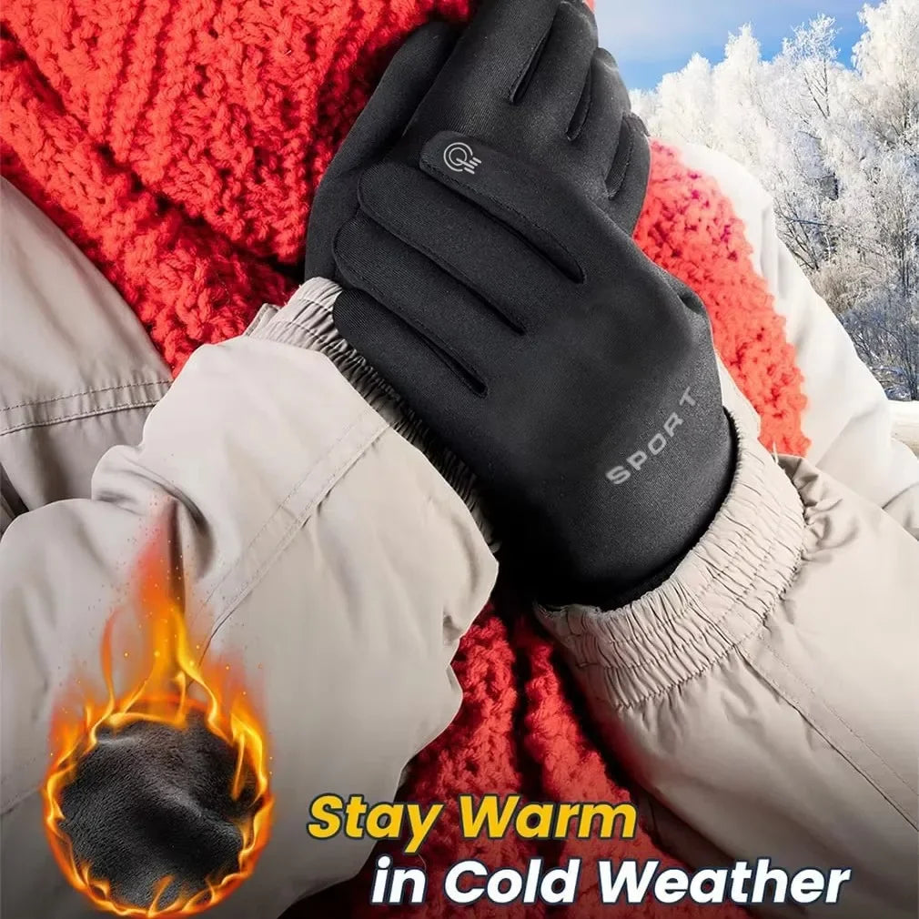 Waterproof Winter Gloves –Thermal Gloves for Cycling & Running