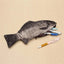 Realistic Carp Pencil Case – Fish-Shaped Makeup & School Bag