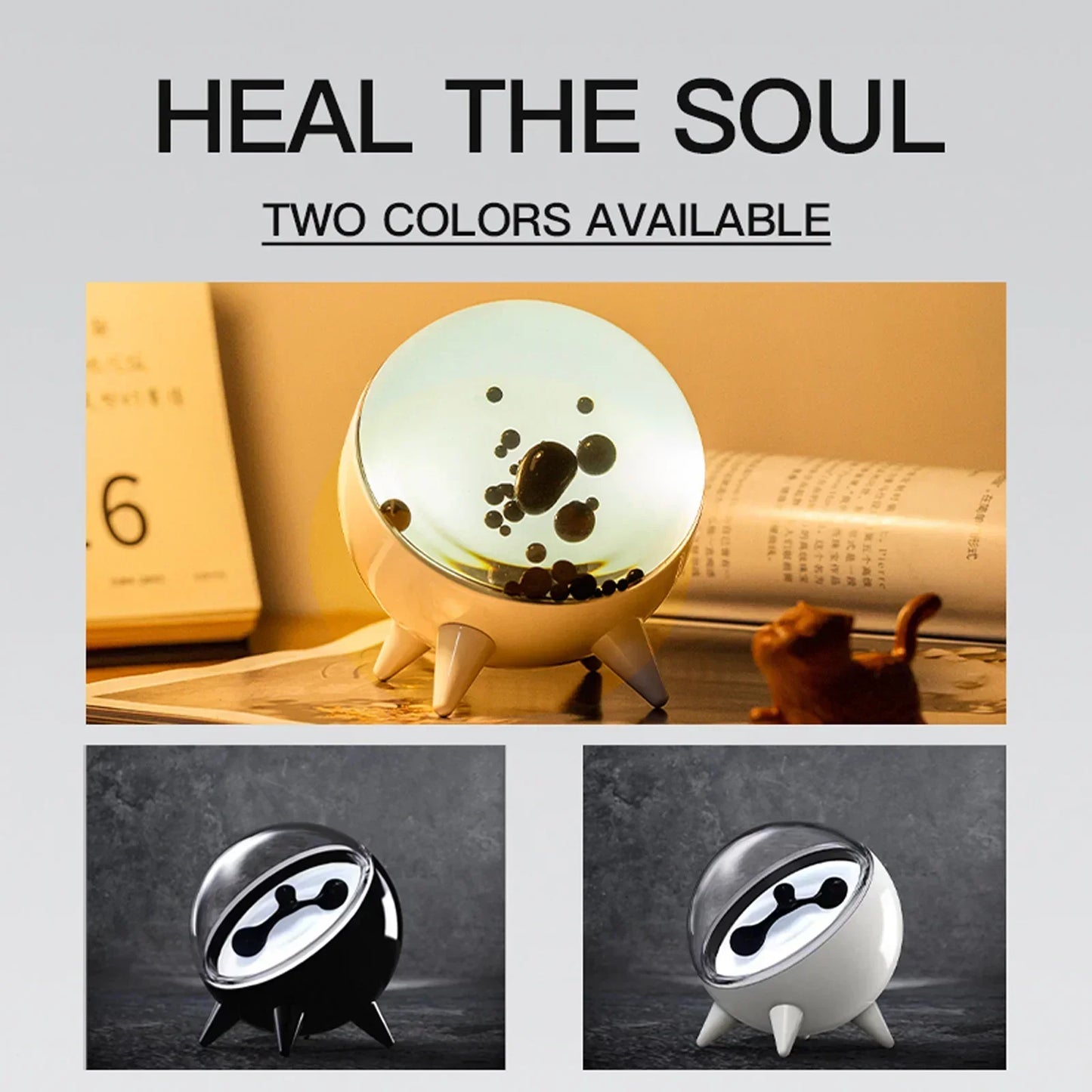 Music Lamp with Sound Light & Magnetic Fluid