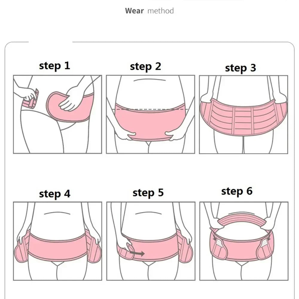 Adjustable Pregnancy Belt – Maternity Support for Back