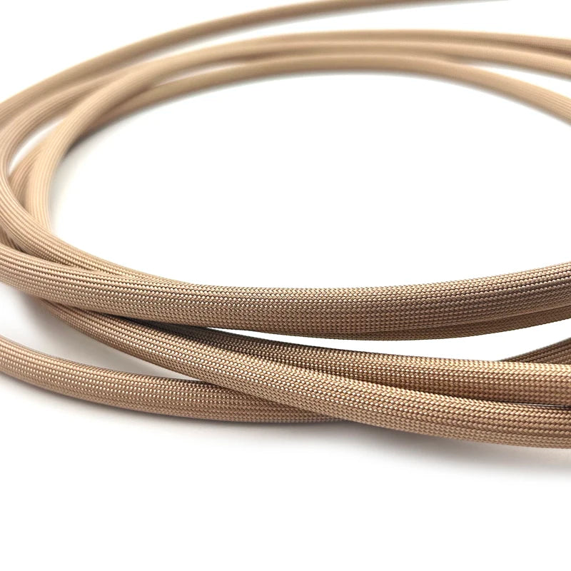 Fiberglass Heat Protection Sleeve up to 800°C – Brown