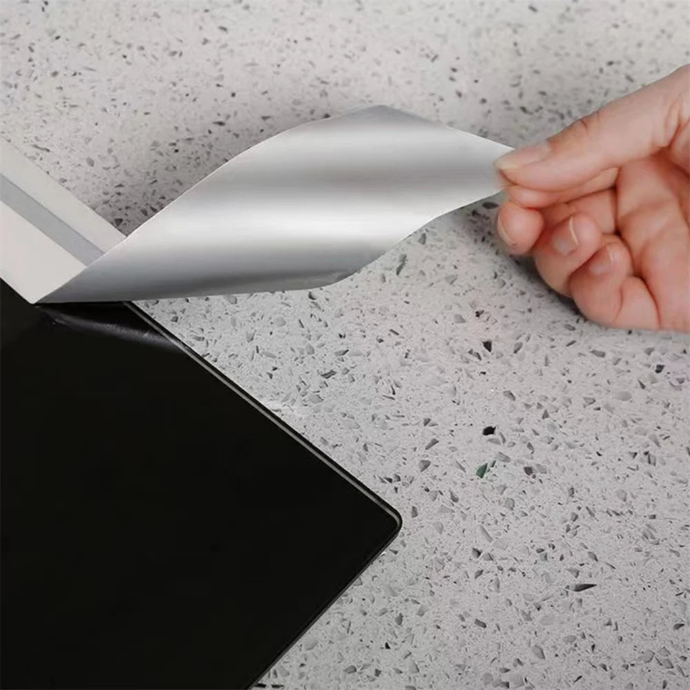 Bande d'étanchéité de cuisine en papier d'aluminium résistant à la chaleur – Étanche et anti-graisse