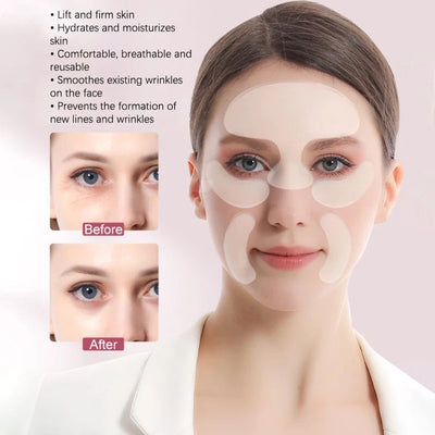 Facial & Neck Lift Patch – Reusable Hydrogel Anti-Wrinkle