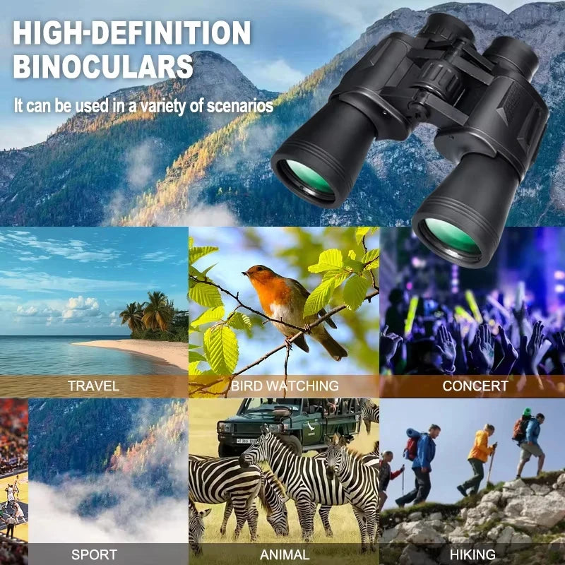 20x50 High-Power Binoculars – HD Long-Range Optics
