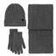 Warm 3-Piece Winter Set – Knitted Hat, Scarf & Gloves