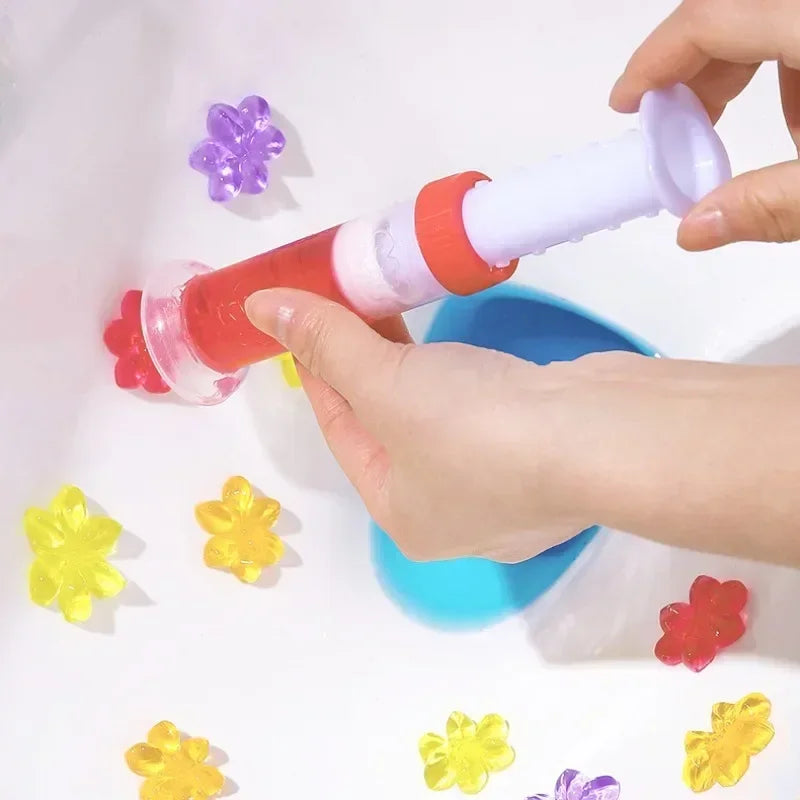 Lot de 6 gels nettoyants pour toilettes au parfum floral – Désinfectant et désodorisant