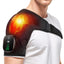 Electric Heating Shoulder Brace – LED Vibration Massage