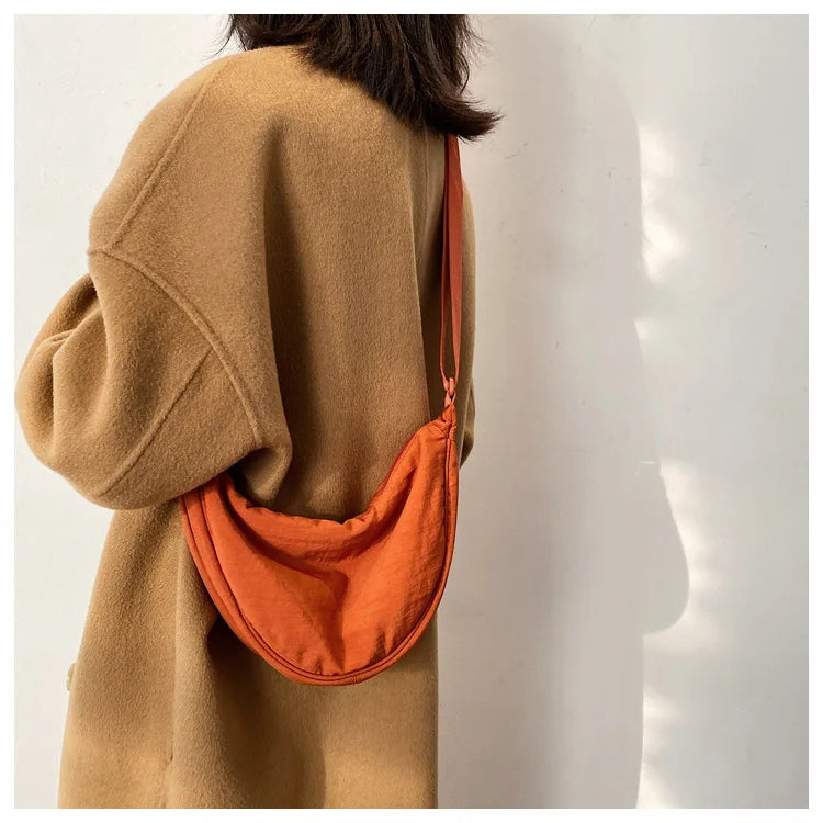 Sac à bandoulière en nylon pour femmes – Sac à main de voyage