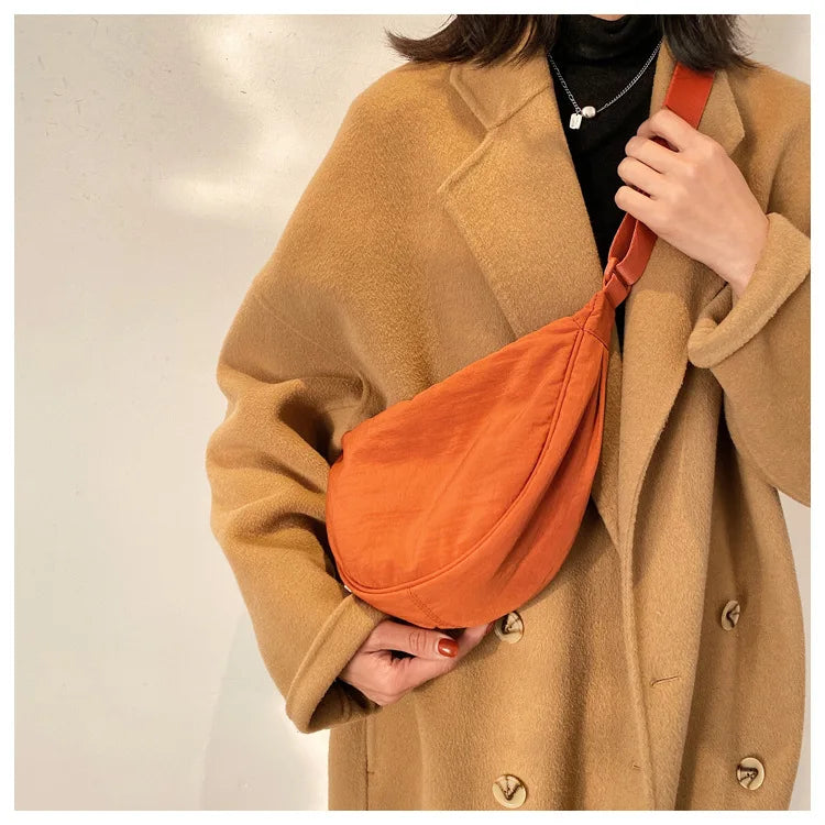 Sac à bandoulière en nylon pour femmes – Sac à main de voyage