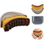 Lymphatic Drainage Facial Brush - Dry Brush for Jawline & Contours