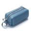 Leather Key Holder with Zipper – Mini Wallet & Key Organizer