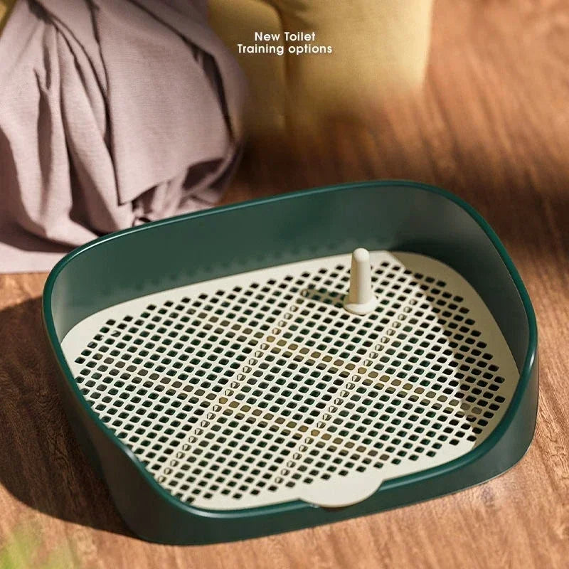 Pot de propreté portable pour chiens et chiots – Toilette d'apprentissage pour animaux de compagnie anti-éclaboussures