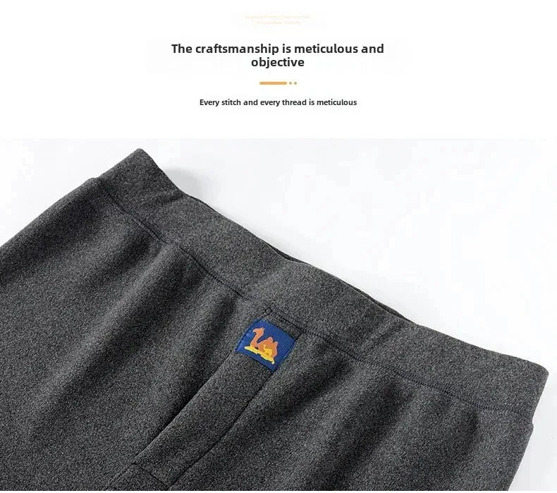 Thermische fleecegevoerde winterbroek voor heren