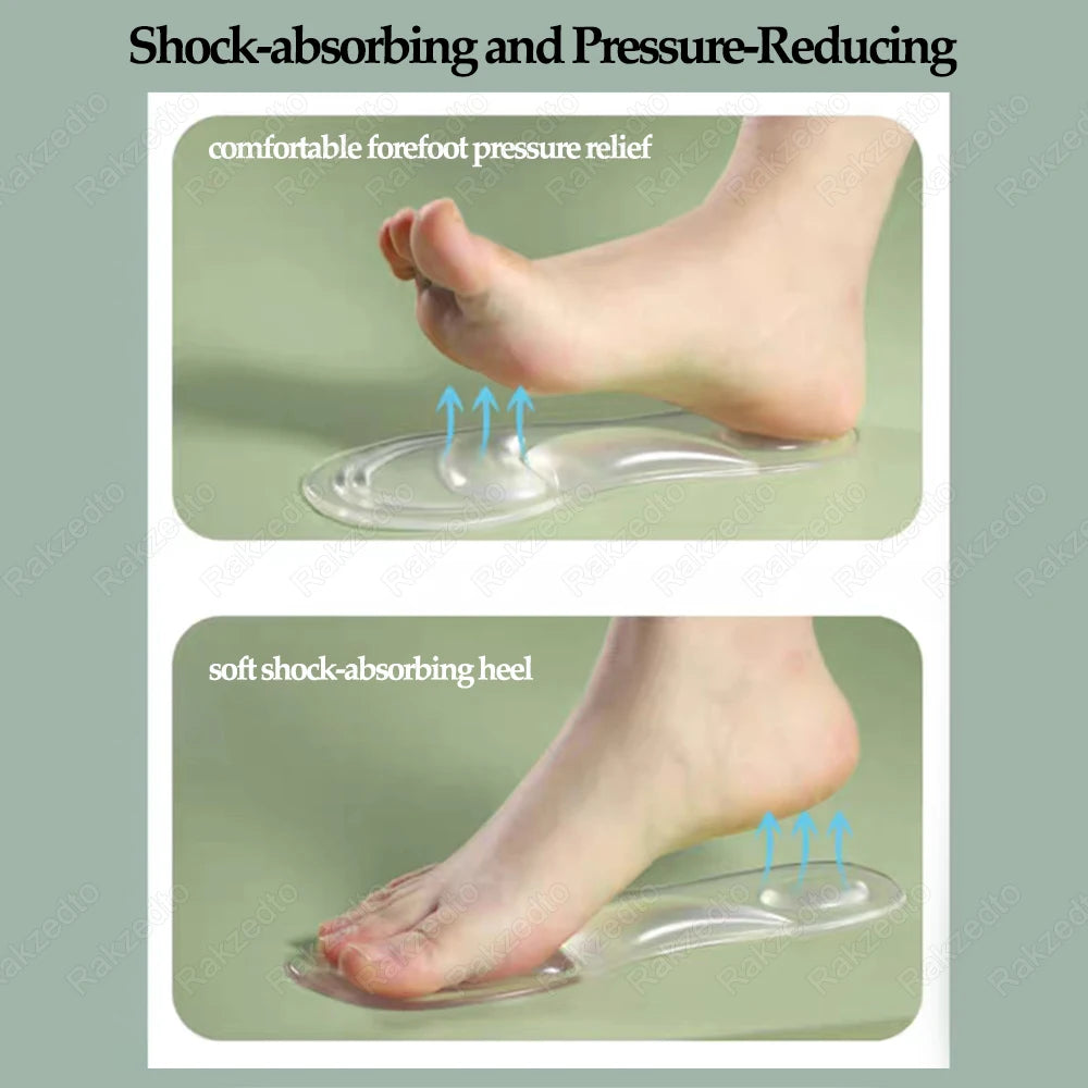 Orthopedic Gel Insoles – Plantar Fasciitis Relief & Foot Correction