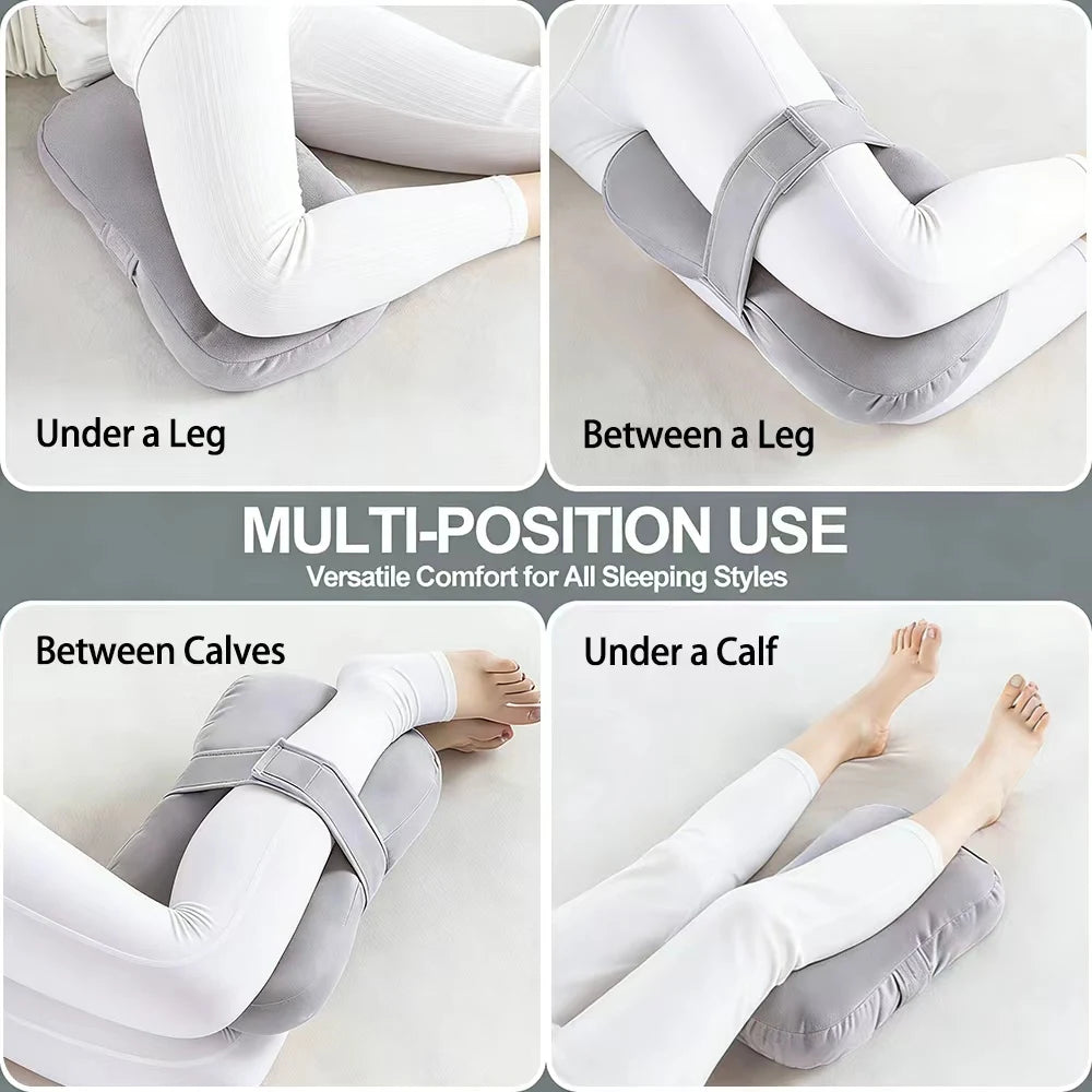 Orthopedic Knee Pillow for Side Sleepers – Hip & Back Pain Relief