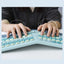 2.4G Wireless Ergonomic Keyboard – Split Arched Wrist Palm Rest