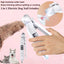 2-in-1 Electric Pet Nail Trimmer with LED – Safe & Quiet