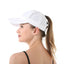 Summer Solid Color Baseball Cap – Women Ponytail Sports Cap