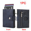 Anti-Theft RFID Card Holder – Slim Aluminum Wallet with AirTag Slot