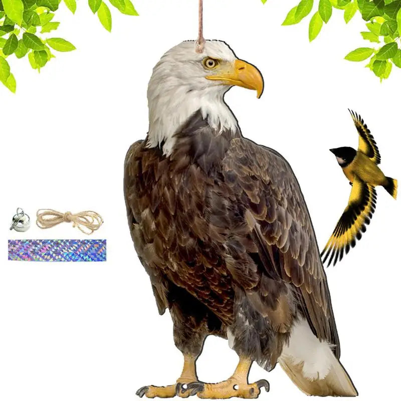 Owl Bird Scarecrow – Realistic Garden Hanging Repeller