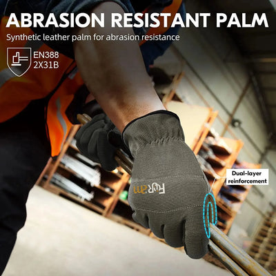 Lightweight Multifunction Work Gloves – Touchscreen & Anti-Slip