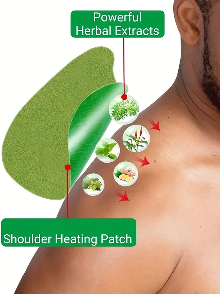 12 patchs auto-chauffants pour la nuque et les épaules – Soulagement durable de la douleur