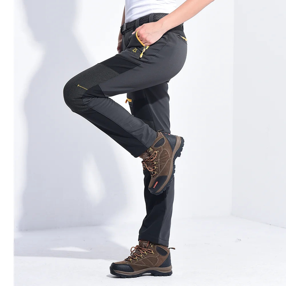 Thick Fleece Winter Pants – Waterproof & Windproof