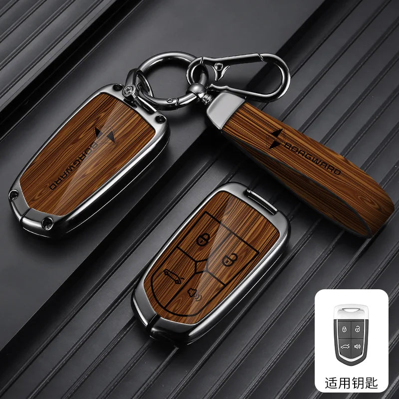 High-End Car Key Cover Zinc Alloy Luxury Case Luxury Metal
