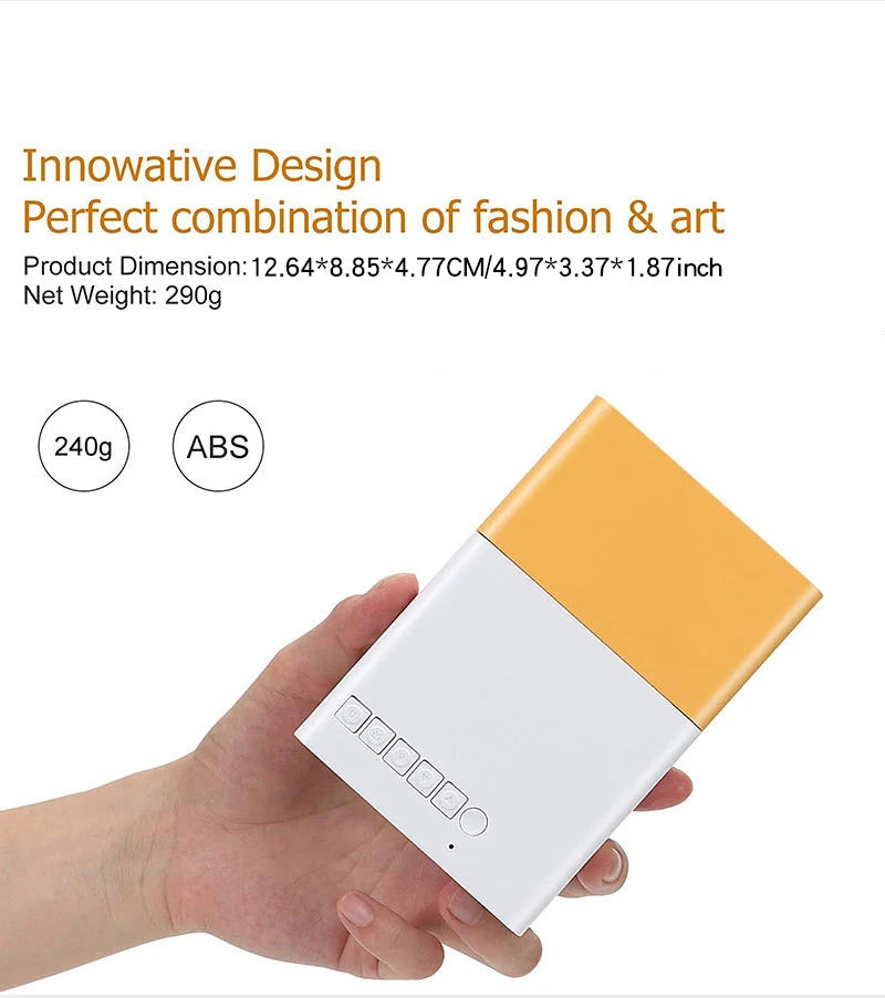 Portable HD Projector Screen – Compact Mobile Phone Viewing