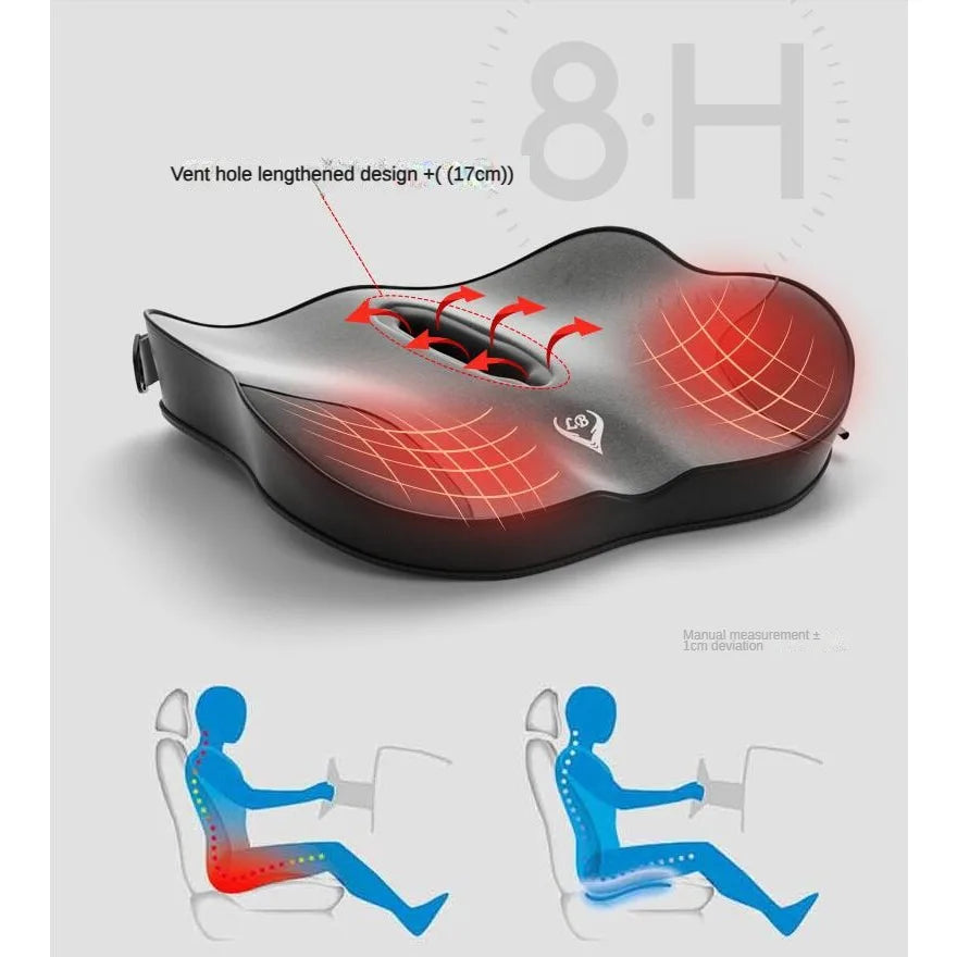 Memory Foam Office Seat Cushion Pillow Orthopedic