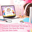 Téléphone jouet pour enfants – Appareil photo, lecteur MP3 et jeux de puzzle, 32 Go