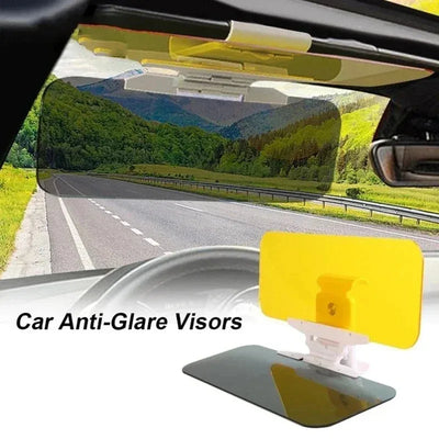 HD Car Sun Visor Mirror Anti-Glare, with UV Protection