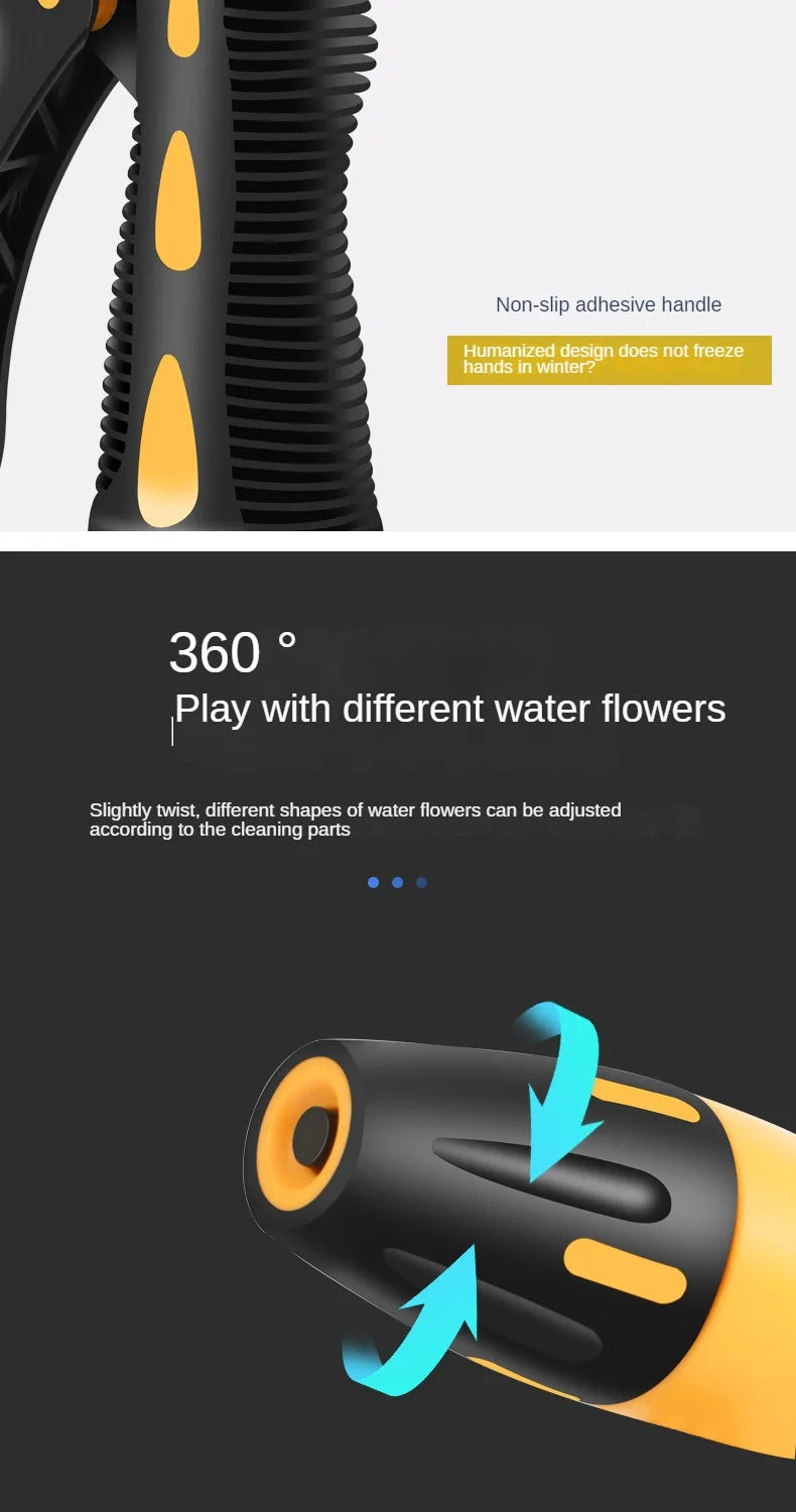 Ensemble de tuyau et flexible télescopique haute pression de 10 m