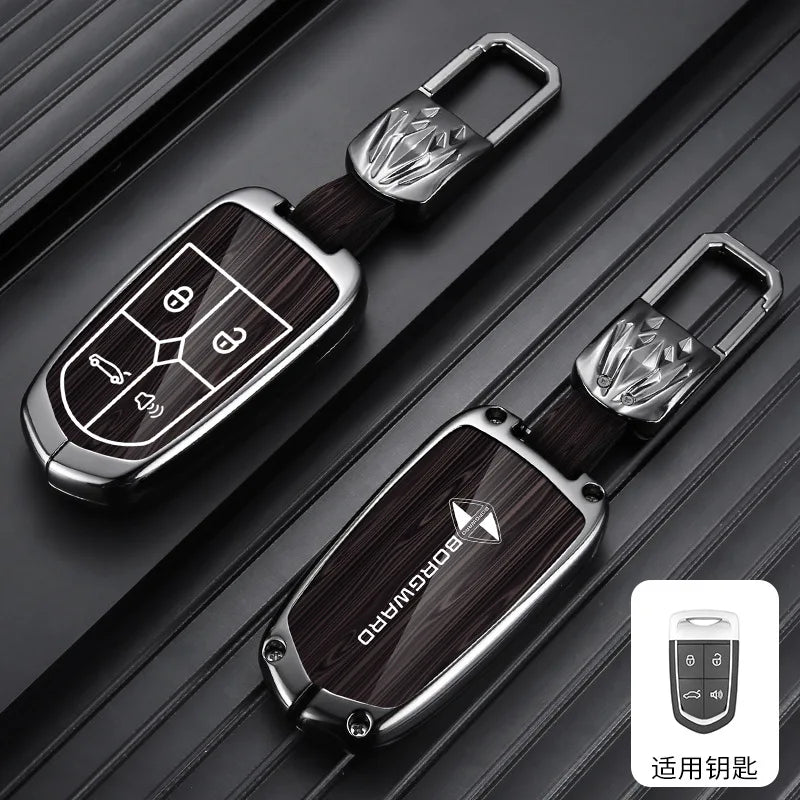 High-End Car Key Cover Zinc Alloy Luxury Case Luxury Metal
