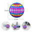 RGB LED Hover Ball – Magic Flying Orb Fidget Toy for Kids & Adults