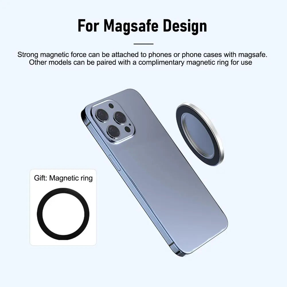 Smartphone Beauty Mirror – Magnetic Convex for Video