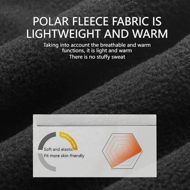 Winterse nekwarmer/gaiter – winddicht halfgelaatsmasker