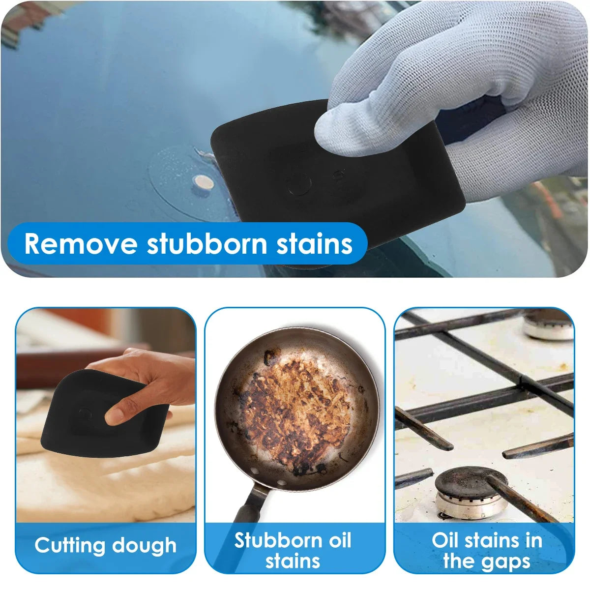 Cast Iron Cleaner Chainmail Scrubber – Grill Cleaning Tool