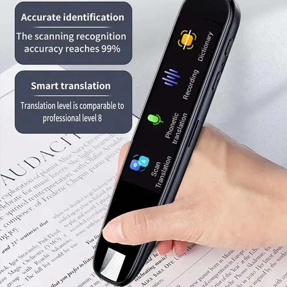 Translation Pen – Intelligent Scanner for 123 Languages