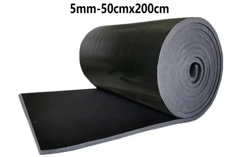 Rubber Foam Soundproofing Roll – Easy-Cut Insulation
