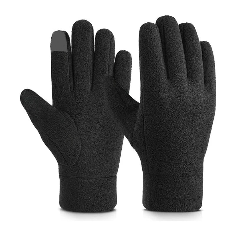 Unisex Winter Thermal Gloves with Touchscreen Warm Fleece