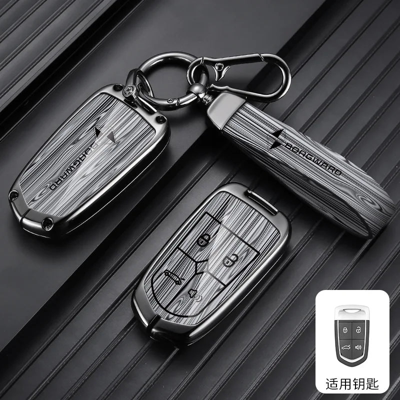 High-End Car Key Cover Zinc Alloy Luxury Case Luxury Metal
