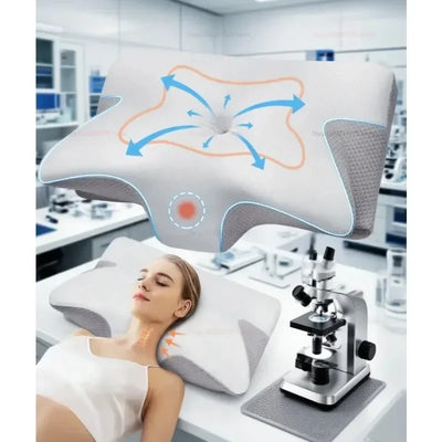 Memory Foam Cervical Pillow – Ergonomic Neck Support