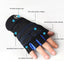 Fingerless Gym Gloves with Wrist Support –  Training Gloves