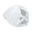 Summer Solid Color Baseball Cap – Women Ponytail Sports Cap