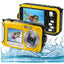Waterproof Camera – 2.7K Video & HD Photo, 10ft Underwater