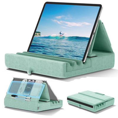 Soft Lap Tablet Stand – Foldable Cushion Dock for iPad & All Tablets